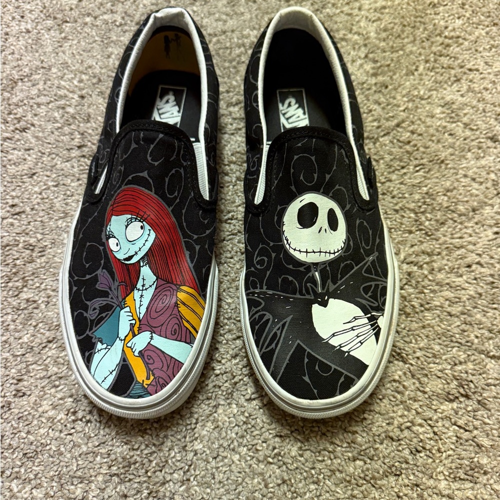 Disney Black Nightmare Before Christmas Sneakers